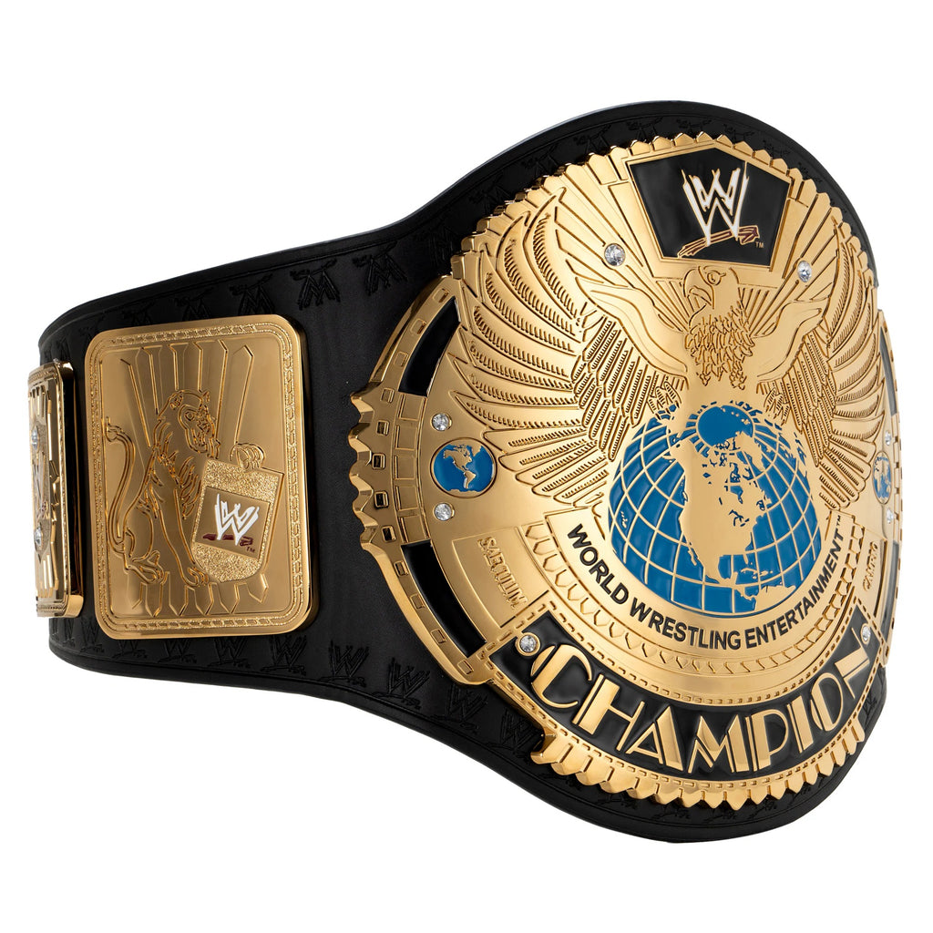 WWE Attitude Era Championship V2 Replica Title Belt – World Wrestling Entertainment Wrestling Champion Belt for Fans & Collectors