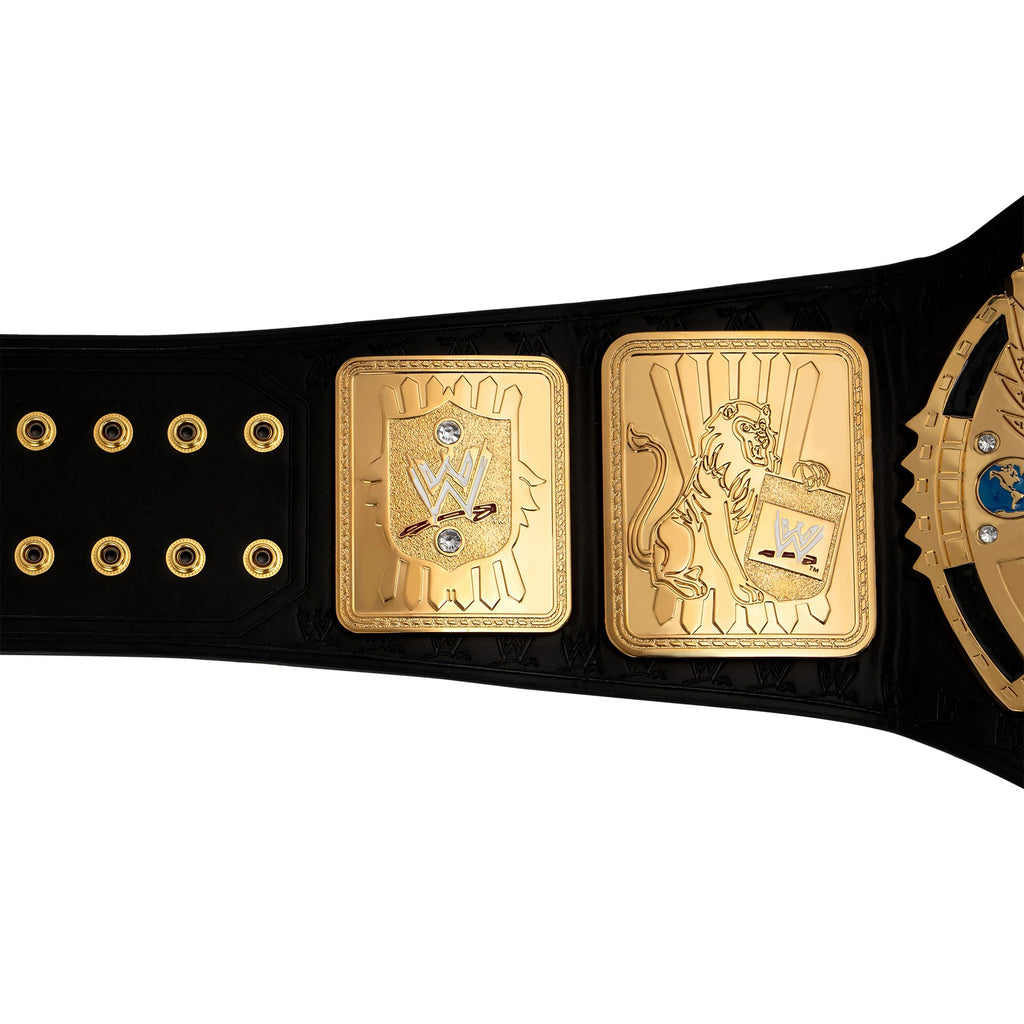 WWE Attitude Era Championship V2 Replica Title Belt – World Wrestling Entertainment Wrestling Champion Belt for Fans & Collectors