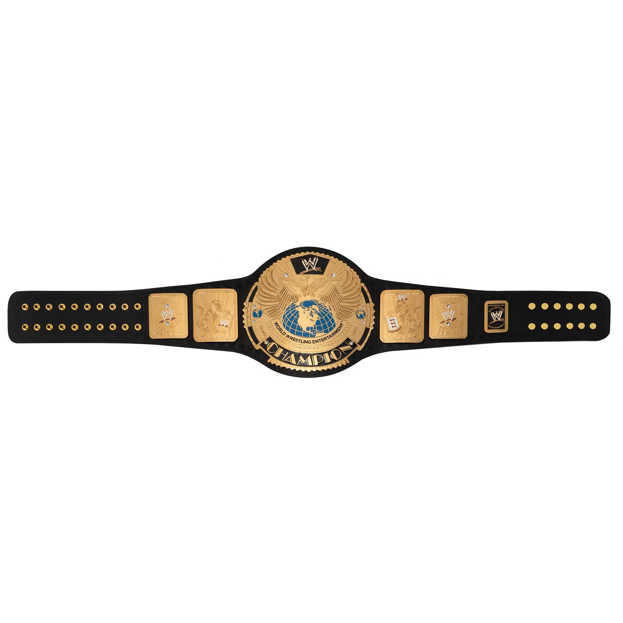 WWE Attitude Era Championship V2 Replica Title Belt – World Wrestling Entertainment Wrestling Champion Belt for Fans & Collectors